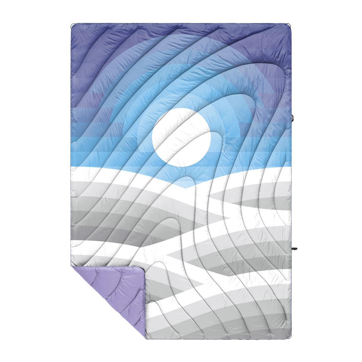 Rumpl Original Puffy Blanket in Winter Thick Lines